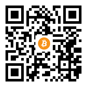 bitcoin:1DUtnrx5JibBLjA33u6igCBDdQPHwyWawU black Bitcoin QR code