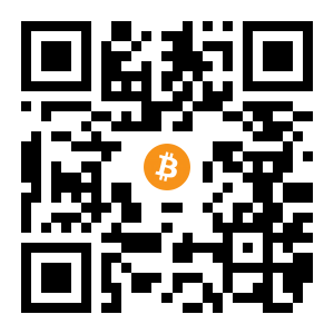 bitcoin:1DWdM3XYZj1xNVDn5xySXzMjUQdUdDjnLJ black Bitcoin QR code