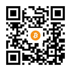 bitcoin:1DWwVt3ZfdpRBVRb6cHFbyQHZmu3kF78mk black Bitcoin QR code