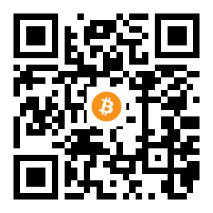 bitcoin:1DY1iLg5VFgJ6nt1YoXzMU87kBfyyFkNHh black Bitcoin QR code