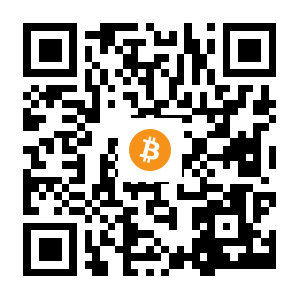 bitcoin:1DY9q9te1dZPauTsepMXfu3GqS6AB8MshP black Bitcoin QR code