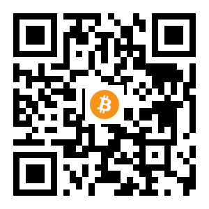 bitcoin:1DZdRAMG6RyP9iJExKjiFoaAQdcgr3RTya black Bitcoin QR code