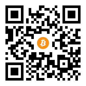 bitcoin:1DaDJfx2H5rwk2w1MCNsXFEaJySLJW4y3e black Bitcoin QR code