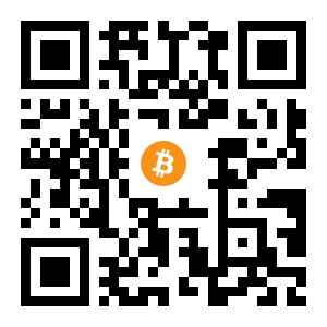 bitcoin:1DaGqhQJnVnCKcJ1zNMG4V7tpjtgG4QzGs black Bitcoin QR code