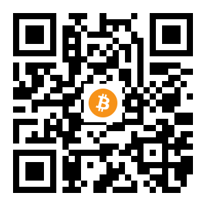 bitcoin:1DaNfwAFjs2Ms2YwWgXynsWpZf2Zf8Q582 black Bitcoin QR code