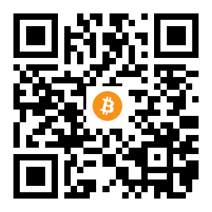 bitcoin:1Db3D5SvQgW2xBQYe5F55mG5fMwRgppVHf black Bitcoin QR code