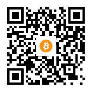 bitcoin:1DbCmd86pWqW1RMBFk3GueZYpHcMwb6H2m black Bitcoin QR code