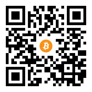 bitcoin:1DbPsfyrpYkuvejiMNwUqTKeEGEi8TNCbv black Bitcoin QR code