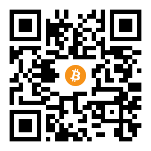 bitcoin:1DbYdBeU1Xj9VwCY3cA8Eg6kvAxfV97BJU black Bitcoin QR code