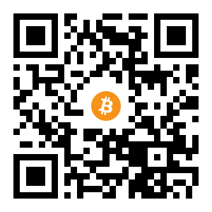 bitcoin:1DbtoAzC94CHjycugQbedhmFFUSvWXM5jQ black Bitcoin QR code