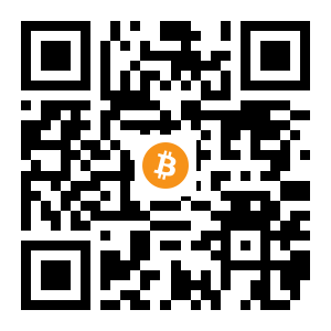 bitcoin:1Dbu3qTd44p1gDsfJVrZAhDeHzv8TfseEV black Bitcoin QR code