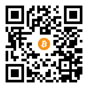 bitcoin:1Dd3ia52fNkUhHRHJzdys9Ls2ss8hnvybS black Bitcoin QR code