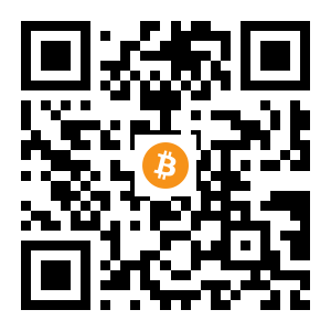 bitcoin:1DdK7bnA7hBARfXnwFW4UnXTvaJmW9LJyp black Bitcoin QR code