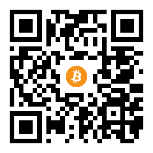 bitcoin:1DeJZwFsFEnpRs1bL4nEkxXkmQ5nPbjBgr black Bitcoin QR code
