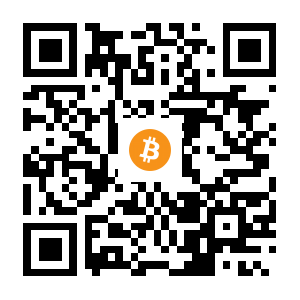 bitcoin:1DeN7QtmWZWVstSxPLyf2CzRxV5EKcQcXK black Bitcoin QR code