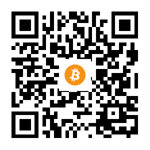 bitcoin:1DhCKiFbkuEVqaaEcsmNMJwf47Ccsu5CoX black Bitcoin QR code