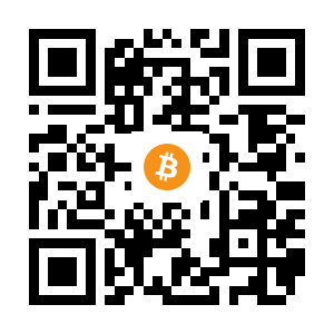 bitcoin:1Di5EM7XSeKVCgNS3oXUc2VF9kur2hXzu6 black Bitcoin QR code