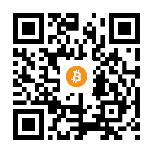 bitcoin:1DitamhNAzfUWciF2uzoxvr32Ur6dxKLLx black Bitcoin QR code