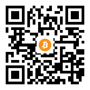 bitcoin:1Dji5m6BXMdrrY8ypidUoPUjhNk3AfC6vw black Bitcoin QR code