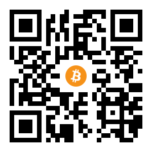 bitcoin:1Dk7GPdqfm6f4inwNRpUWNC11hu7dUuJZW black Bitcoin QR code