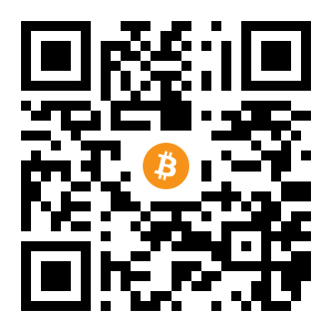 bitcoin:1Dk9Dq4ZfaPXDi61REEunxC8szWK3iFfR3 black Bitcoin QR code