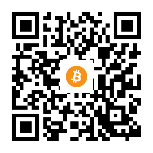 bitcoin:1DkP5oAi3PbyvLndmqsUyBPJ1zpqHfcHro black Bitcoin QR code