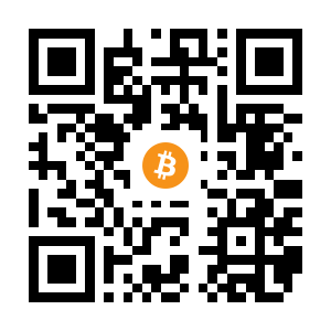bitcoin:1DmU8CpbgRdETLH3jM5TTFRsYPGtHfDCbh black Bitcoin QR code