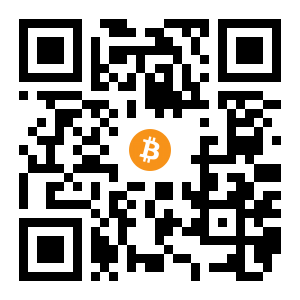 bitcoin:1Dmw5FAYPoWDjKixowpVSHem1vU4dkQjJP black Bitcoin QR code
