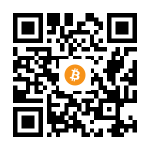 bitcoin:1DoBdtr1GmBzTecRqd99dX8iyPKXtKYVSM black Bitcoin QR code