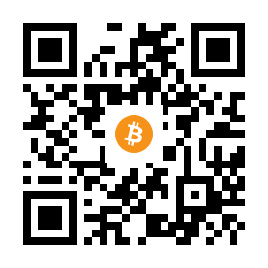bitcoin:1DqigmNYNqVFmdeLYt5PUN9FFMhJqhRCma black Bitcoin QR code