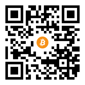 bitcoin:1Drtteh2EstvzCid776KsvgZ7FvQJLq9P4 black Bitcoin QR code