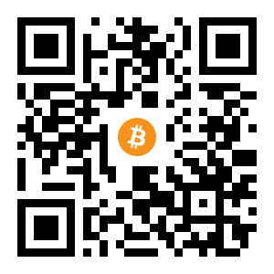 bitcoin:1DsZWvKKcJLLr54yQAPJzRaqukMY7rH333 black Bitcoin QR code