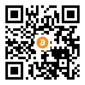 bitcoin:1Dsb8iv7y4HJ8C7PBjqzjfWNS3hSBdPArF black Bitcoin QR code