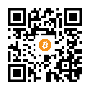 bitcoin:1Dsy4TDtvqX1EN7JjM2THUZdNuBoEdgM5M black Bitcoin QR code