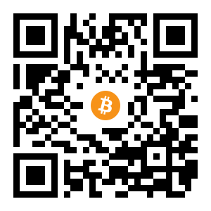 bitcoin:1Dvmf5L872MctKiywRojnzSmx2jDAN2fD9 black Bitcoin QR code