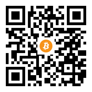 bitcoin:1DwS7vkijiFY2nUCAoQ8y5sbEHyVkyYJ6L black Bitcoin QR code