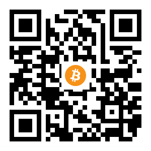 bitcoin:1Dybd9r2Y1oXvDiVxQvUk37JkSNiiH9UK3 black Bitcoin QR code