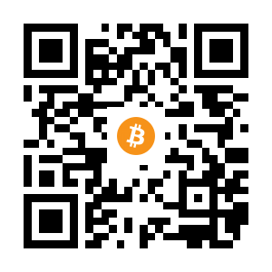 bitcoin:1DzaPvAj8DiG3yZSVsdvNDjzrLf4LkifXJ black Bitcoin QR code
