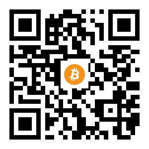 bitcoin:1E37EGcMvki5BhQi2EBBrLN9WE9NPPduNK black Bitcoin QR code