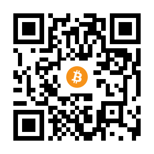 bitcoin:1E5ARoStnxvNLTiLzhPZwq2BNFmXZbJb7K black Bitcoin QR code