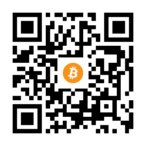 bitcoin:1E8UnSDrDqNLHiDEV5AyJDzFKVqJbTwR3T black Bitcoin QR code