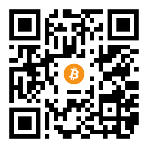 bitcoin:1E9KzZVH2DPWPpnYE6jf2xbZ5movnQztnz black Bitcoin QR code