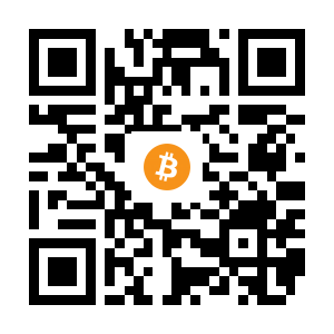 bitcoin:1E9RtFN79cri9ZJ5NrVZKeBL22kSWjnb8u black Bitcoin QR code