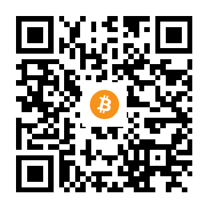 bitcoin:1EAMa8qFUmi3qLG7nhqweCvcqKMnUanoLi black Bitcoin QR code