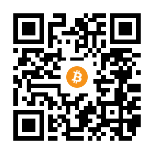 bitcoin:1EAMcvE7gKo5LncHdVukrbUidVmte9GGiq black Bitcoin QR code