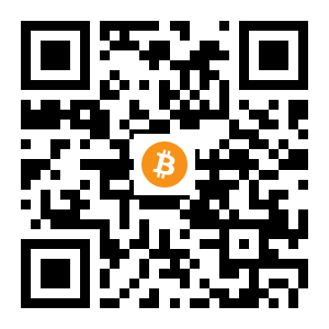 bitcoin:1EAW9dPRwFF6sasc7iS9GkJSQk2VNvHTpJ black Bitcoin QR code
