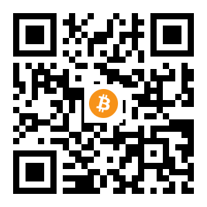 bitcoin:1EAzK2iATLWhz3yxLMNrQJUzKmSAi3ok8g black Bitcoin QR code