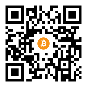 bitcoin:1EBLH5YfuC6S1bGSfxRzvNKYFShnsjZrnP black Bitcoin QR code