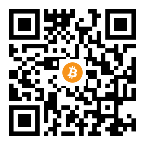 bitcoin:1EC5bHnc22YTujzVVQG6JUbrMPYDGLsTuo black Bitcoin QR code