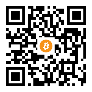 bitcoin:1EChhW8NWBvHKhPGNSymbVDuPYkQt8J8zT black Bitcoin QR code